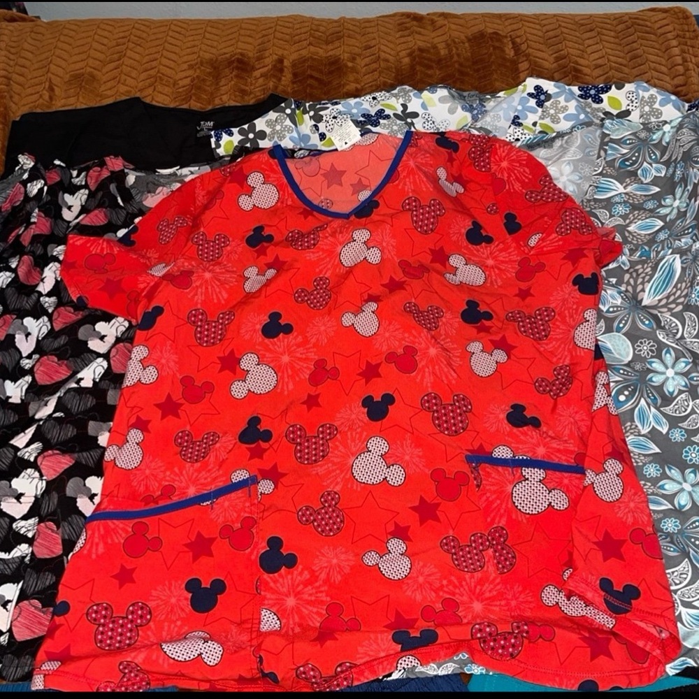 Scrub Top Bundle - Size Large Only!